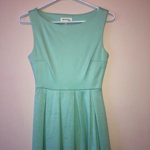Mint green dress